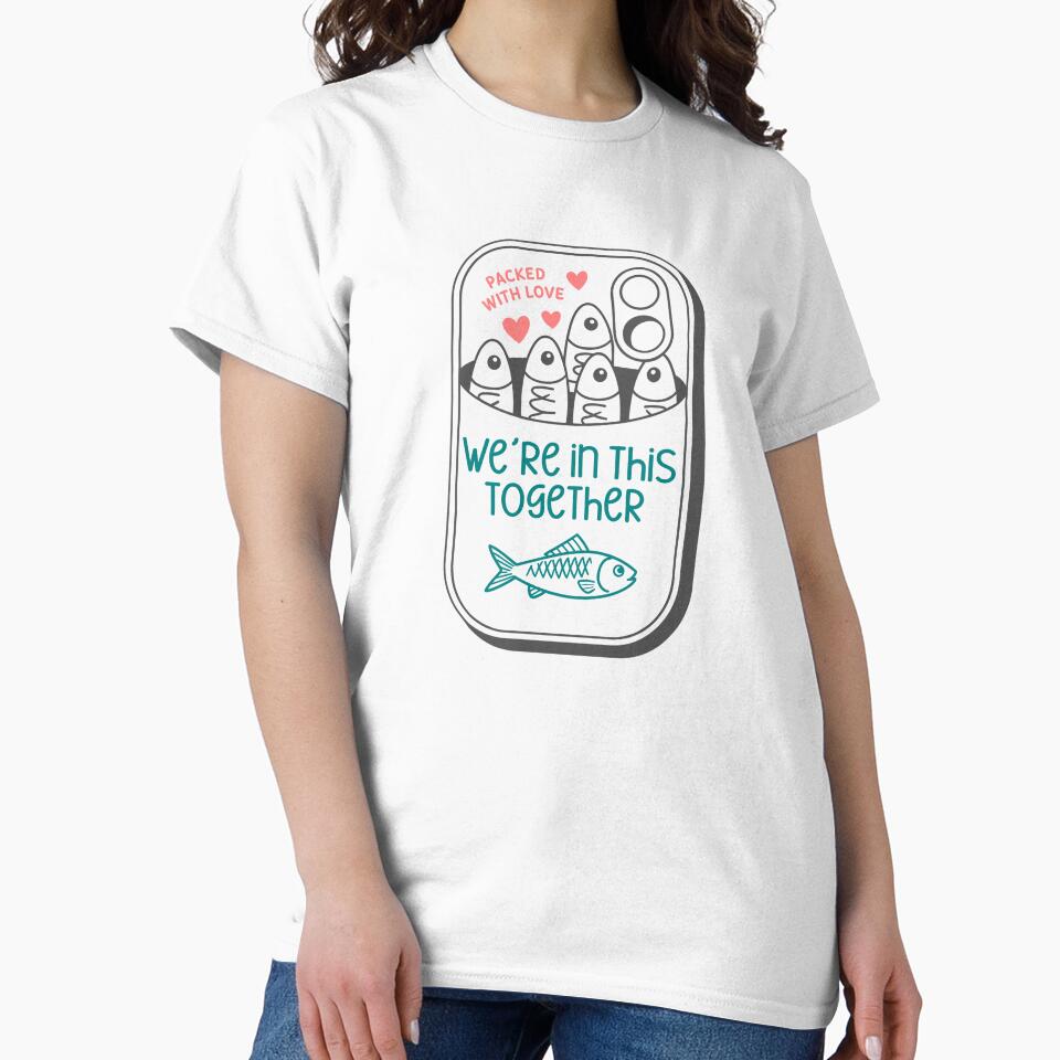 We’re In This Together Sardine Tin Pun by theartfulaspie