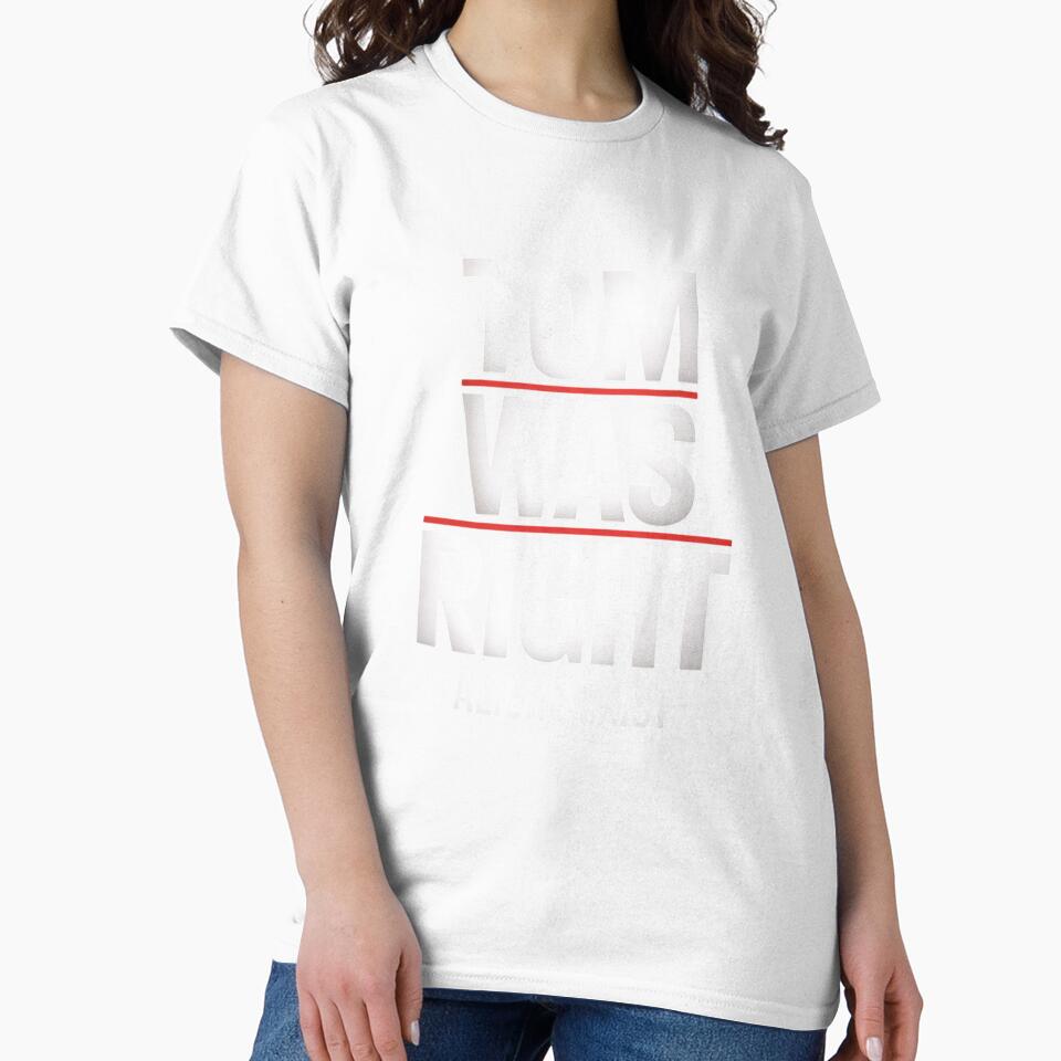 Tom Was Right Aliens Exist Adults Black Crew Neck Short by TiredPack
