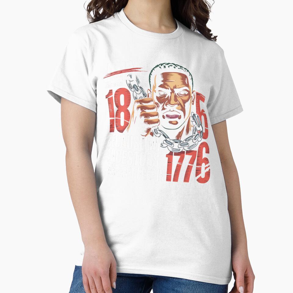 Blissboy Funny Juneteenth T-Shirt Novelty Short Sleeve Crewneck Shirt by STREETEES CLUB