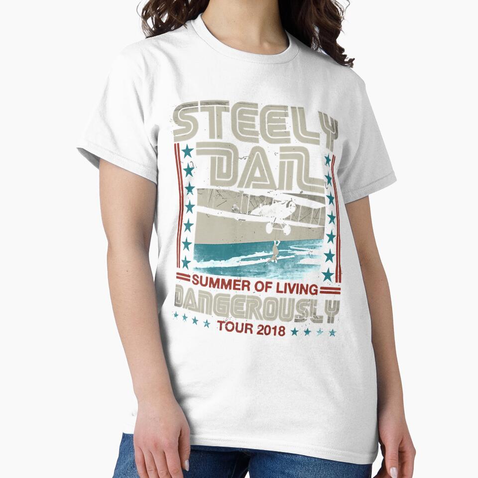 Rock Band Do It Again Steely Masket Steely Galaxi Steely Stuffed Steely Youtubes Steely Longsleeve Steely Shoping Steely Trending Steely Summer Of Living Dangerously Tour 2018 by SHARK design