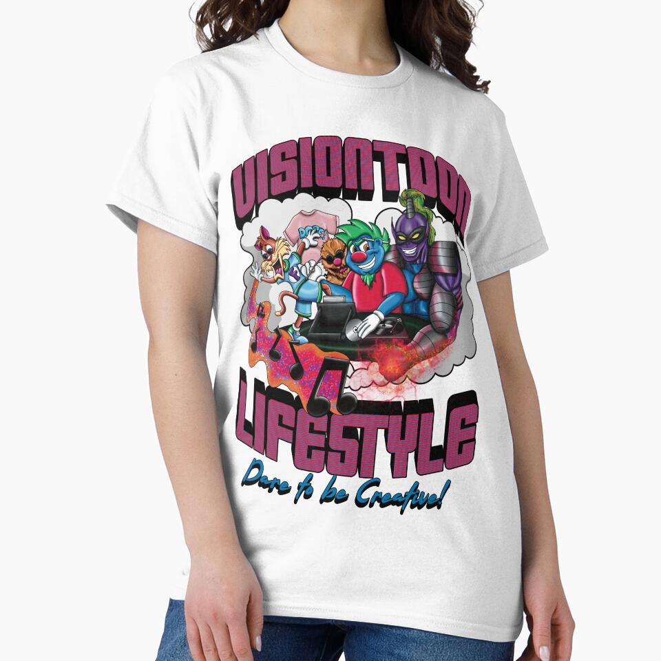 VisionToon Lifestyle "Dare to be Creative" by VisionToonTees