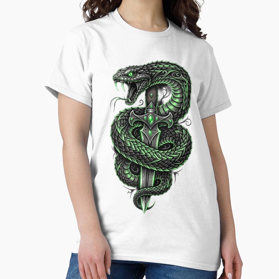 Snake & Dagger Street Design by Stickersdevelop