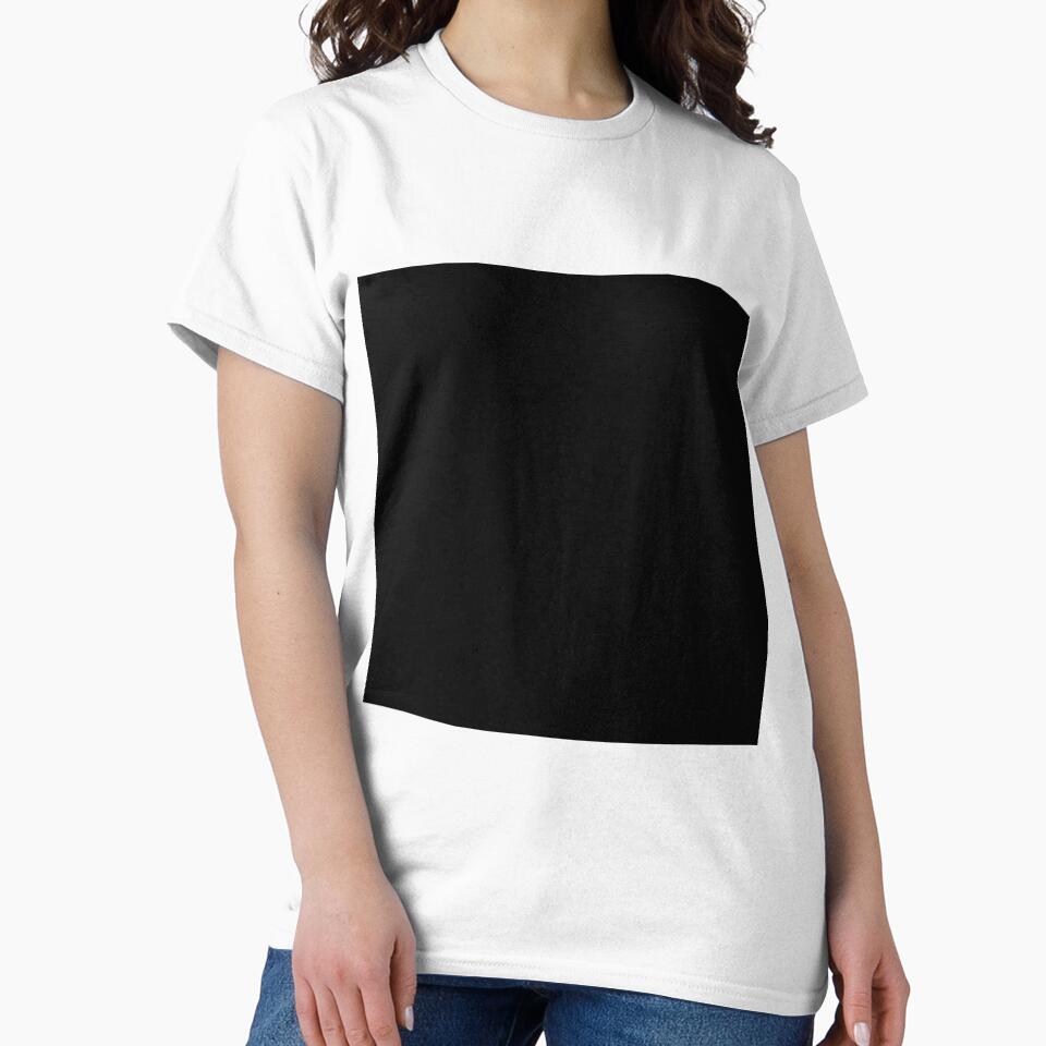 Plain Solid Black by Mywaymylife