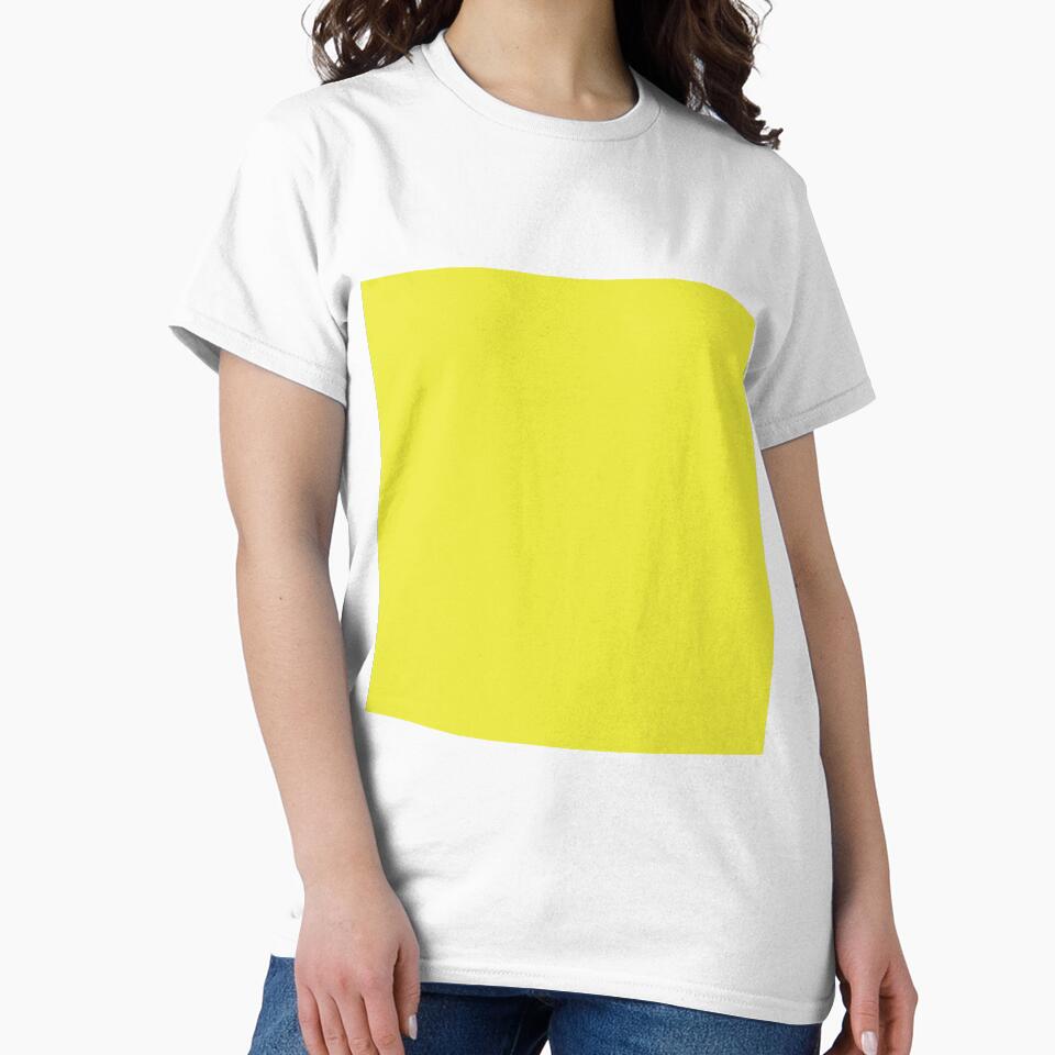 Plain Solid Color Bright Yellow 2 by mimihuang creations
