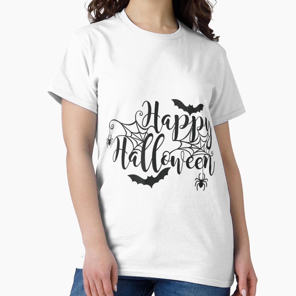 happy halloween short sleeve by azbdlzbmuaq13