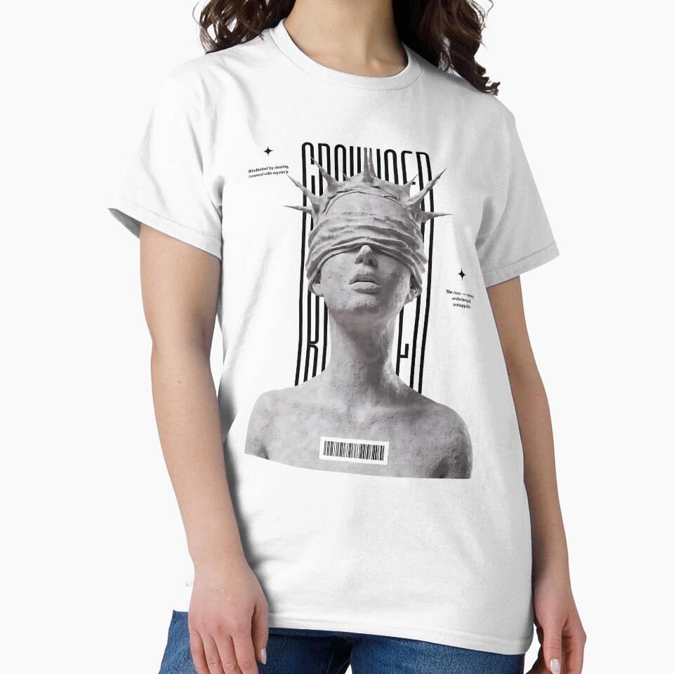 Brutalism Streetwear Crying Face Design by MinesSticker