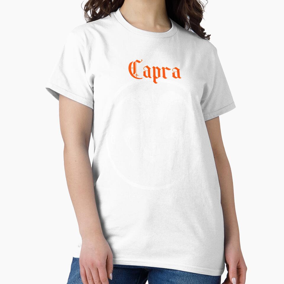 Capra Funny Metal Music Goat Design 1 by M88Design