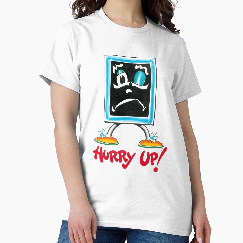 Blackboard Hurry Up by Paidobento
