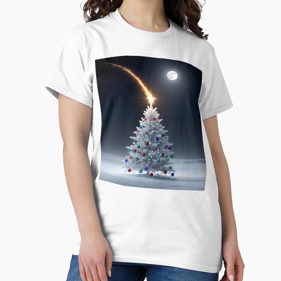 White Christmas Tree by MariaTheExpert