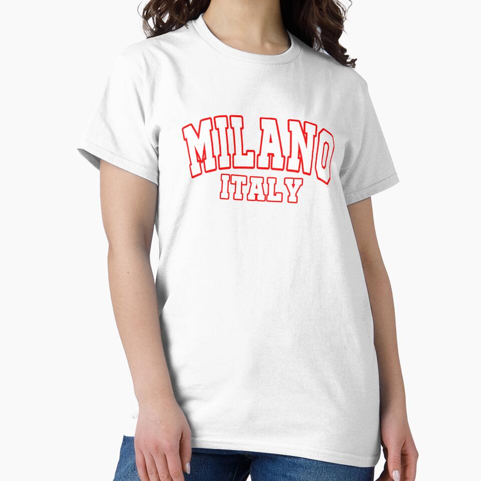 Milano 1990 Sweatshirt Red by Penxilstudio