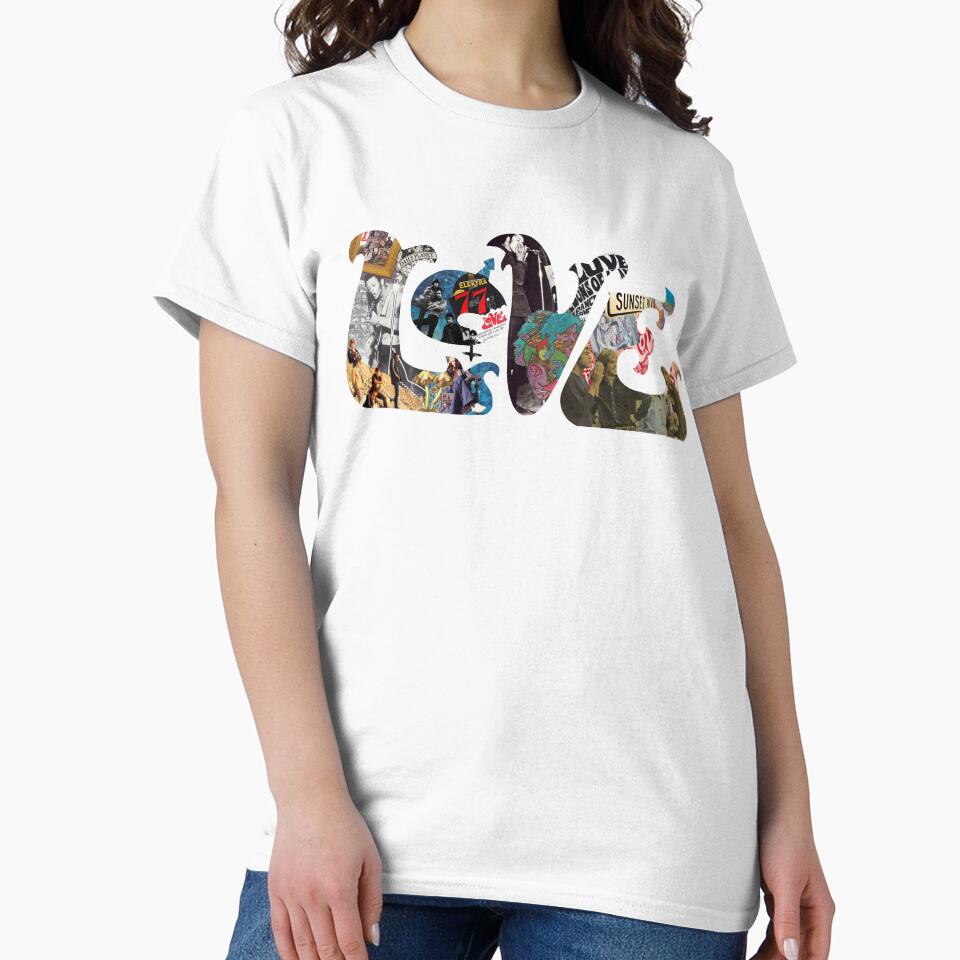 Arthur Lee and Love Logo Collage by theoralcollage