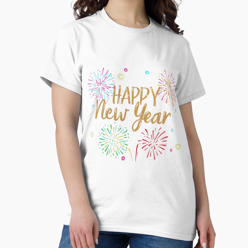 New Years Eve Party Supplies NYE 2023 Happy New Year Short Sleeve by kobsjacash