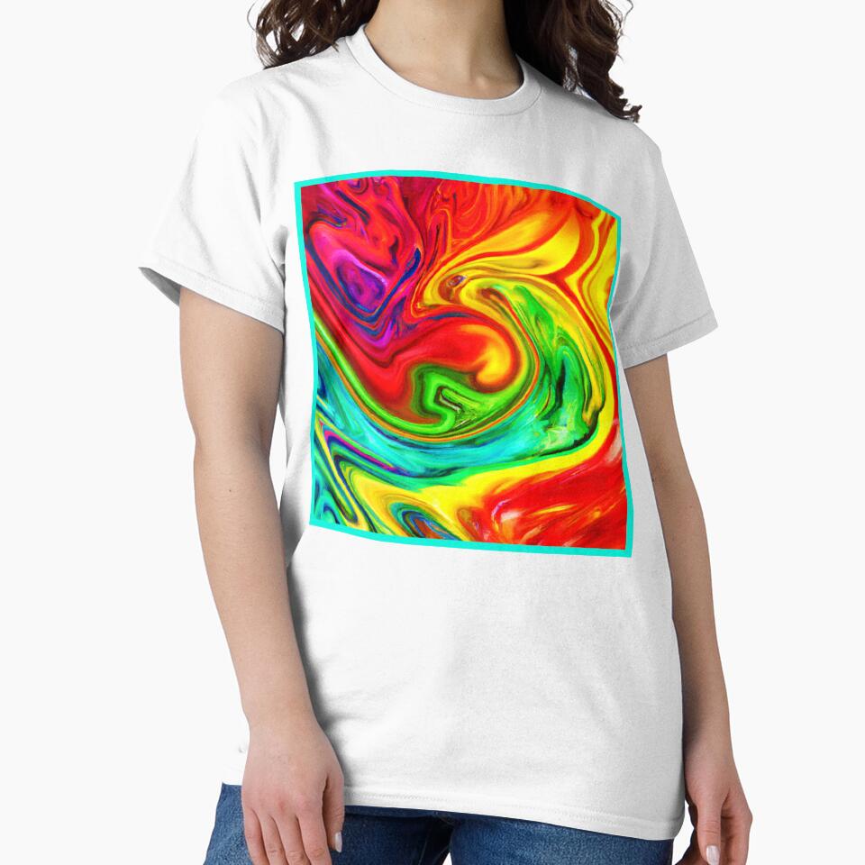 Vibrant Colorful Pattern by Health And Fitness Posts e-Store