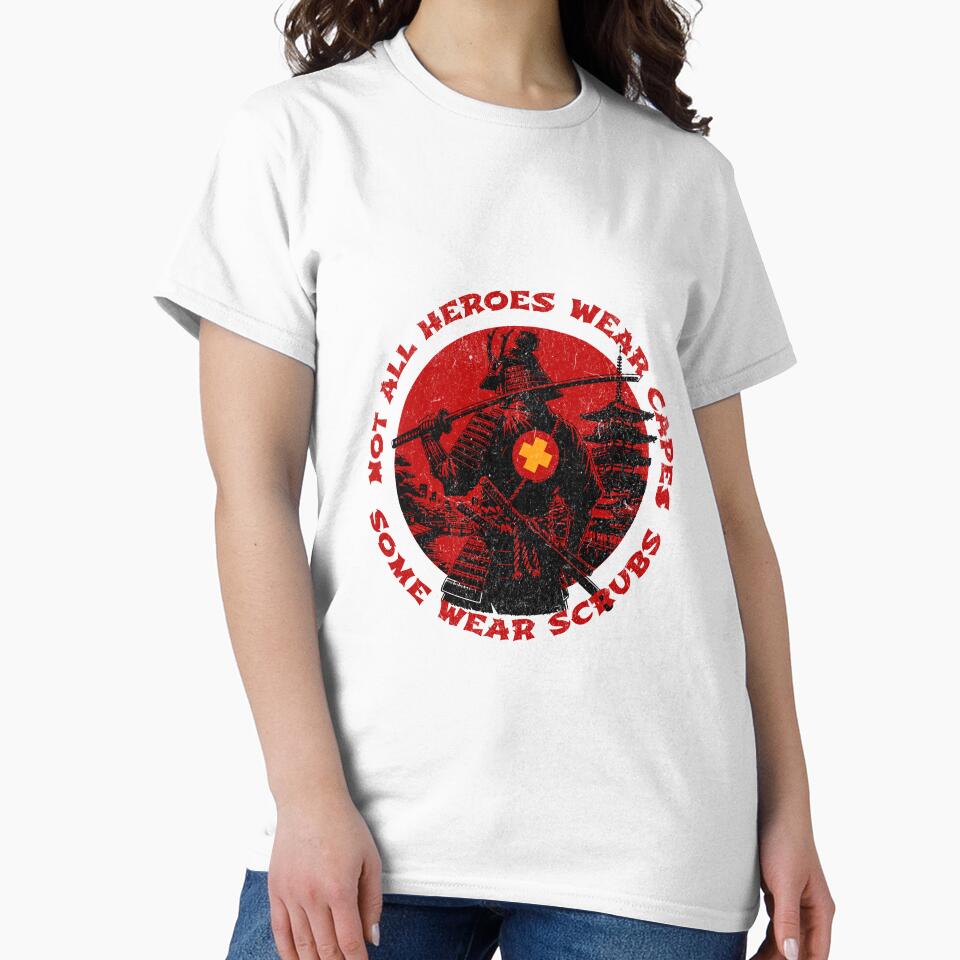 Not all heroes wear capes, some wear scrubs - Nurse Daily by CROWNLIGHT