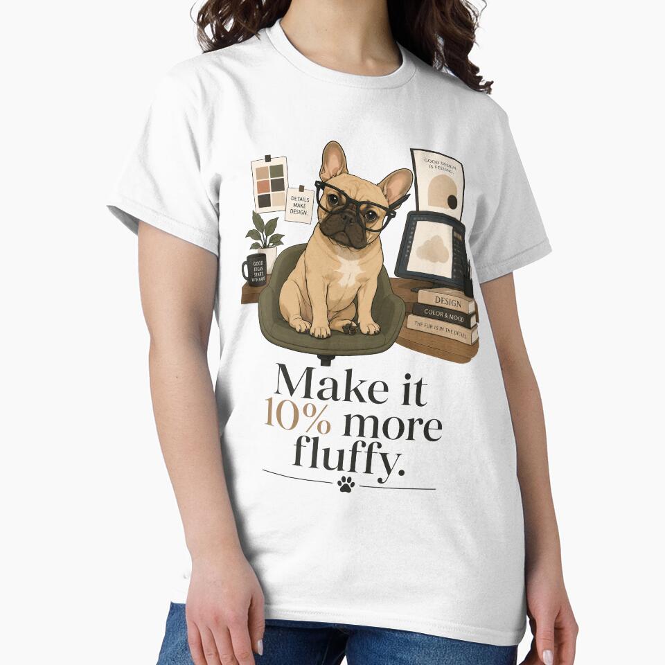 Make It 10 Percent More Fluffy Designer Dog by Inspirahawke