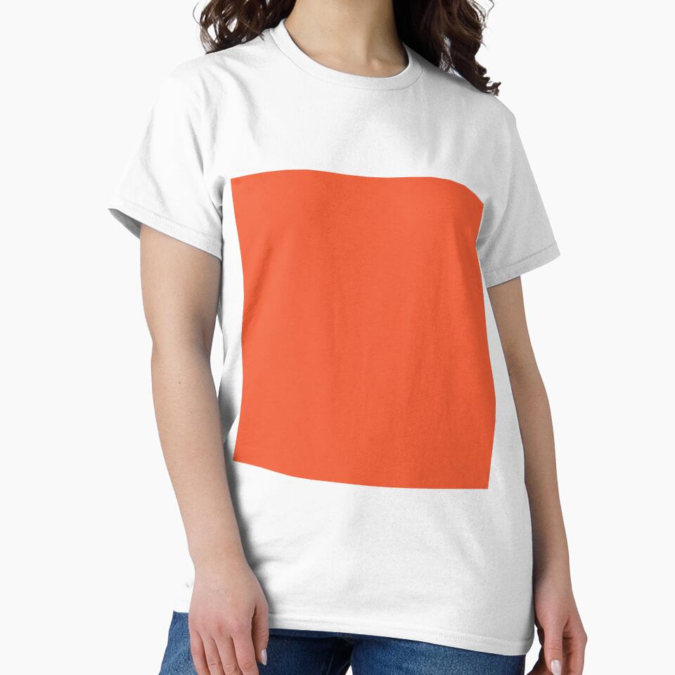 Plain Solid Color Vivid Orange (M80 Y90) by mimihuang creations