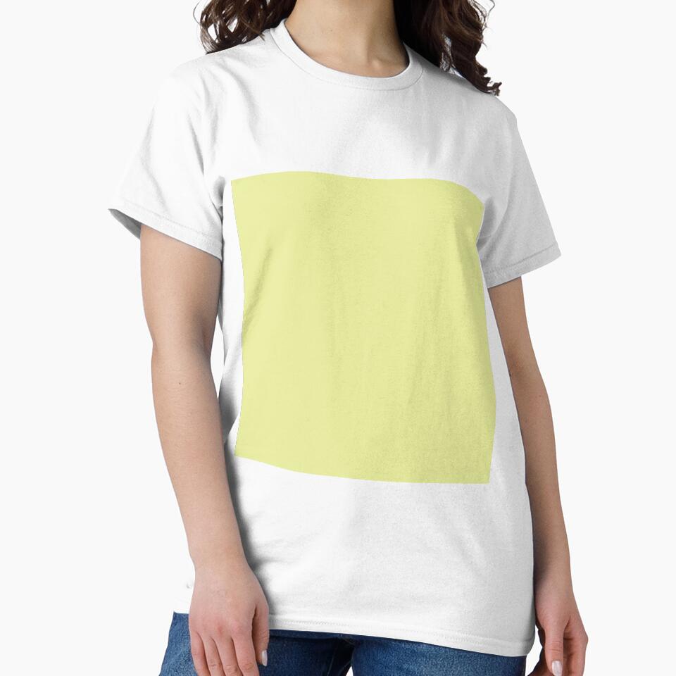 Plain Solid Color Light Green Yellow 2 by mimihuang creations