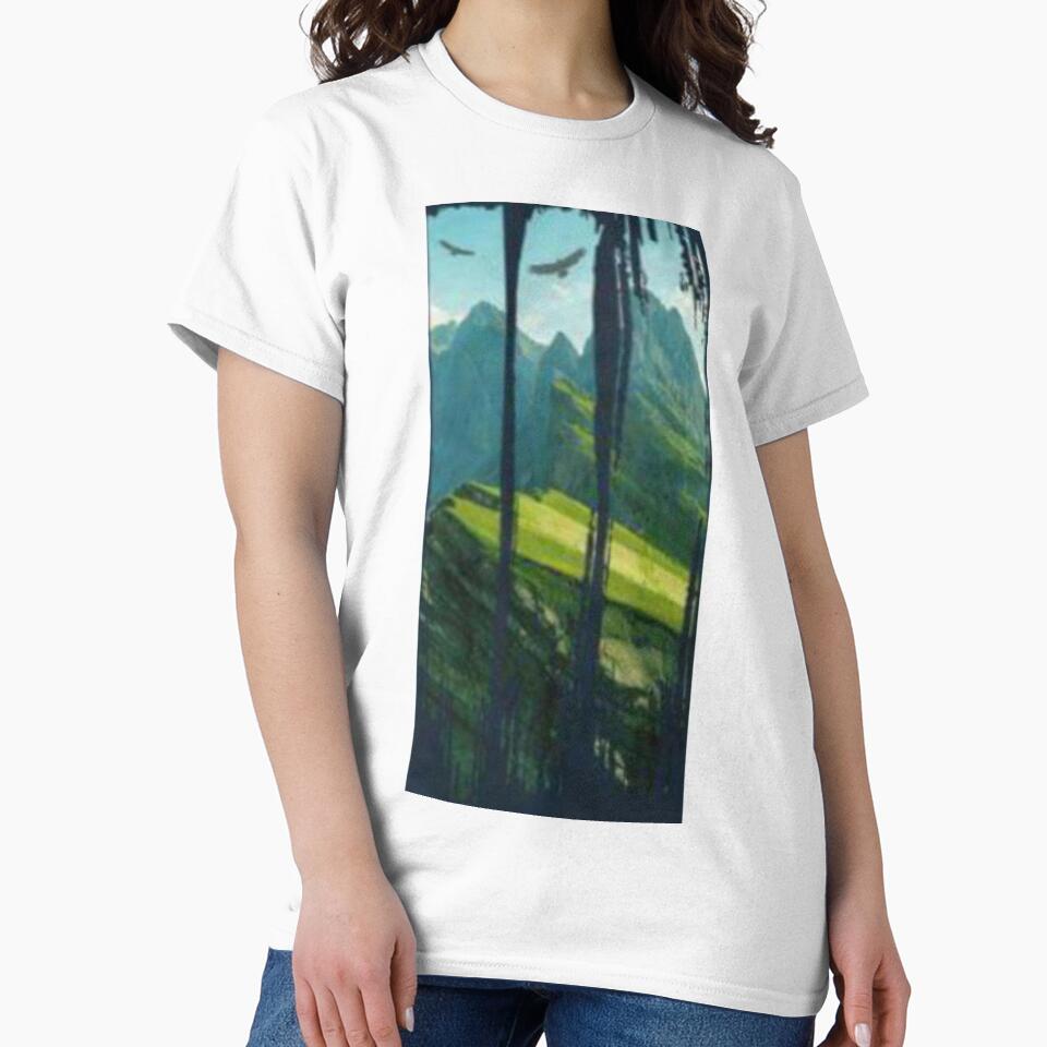 Mountain Scenery Printed T-shirt by storeInsight