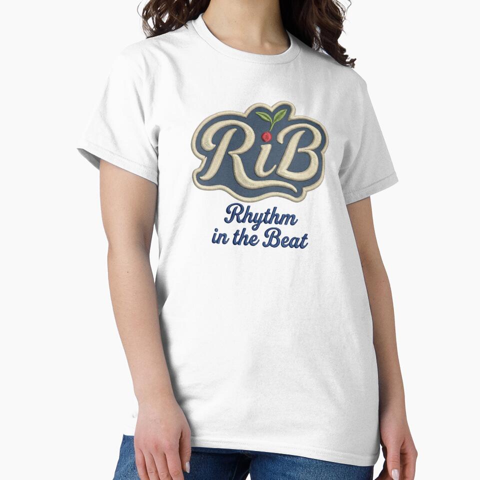 Heritage Steel Navy Vintage Varsity Script Logo by Rib-Brand