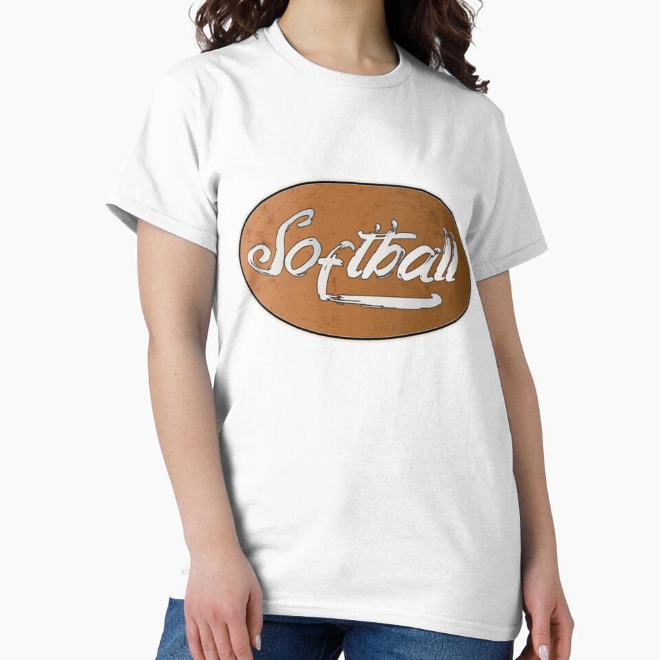 Softball Girls Fastpitch Long Sleeve T-Shirt by RobertJayce