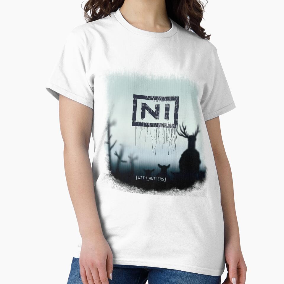Ni Knights With Antlers Album Cover Parody Music Lovers Humor by Blaireenawalt