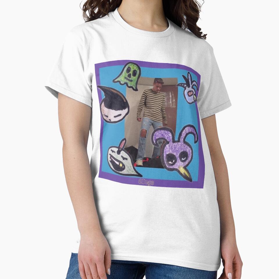 6 Dogs Album Cover Long Sleeve by NicoleDavis01