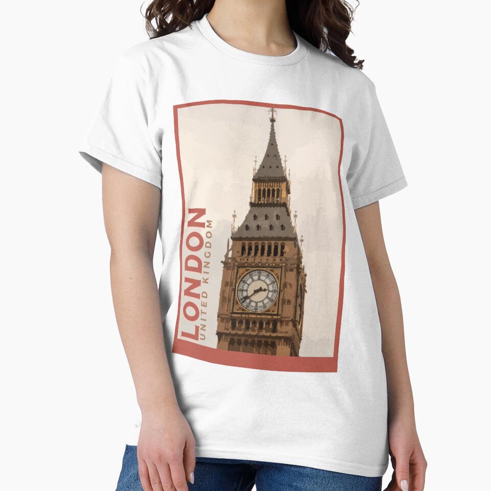 London - T-shirts, Hoodies and Sweatshirts by TripsandPrints