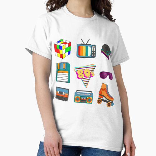 80's Retro Fashion Throwback Culture Disco Music Party Lover Short Sleeve by vnsqnpsytby24