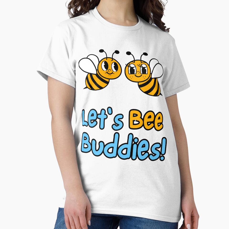 Let's Bee Buddies short sleeve onesie by Belle Treasure Chest by Luetta  Stuger- Fleming