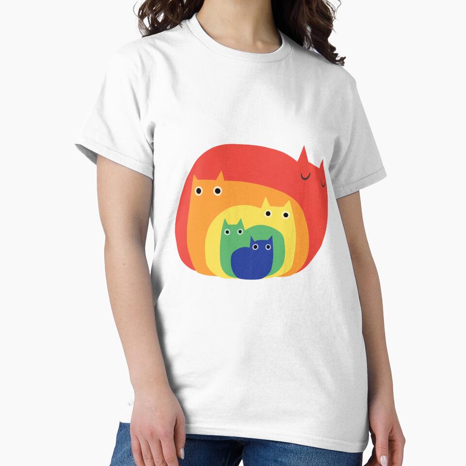 rainbow cats by MangaCortaTees