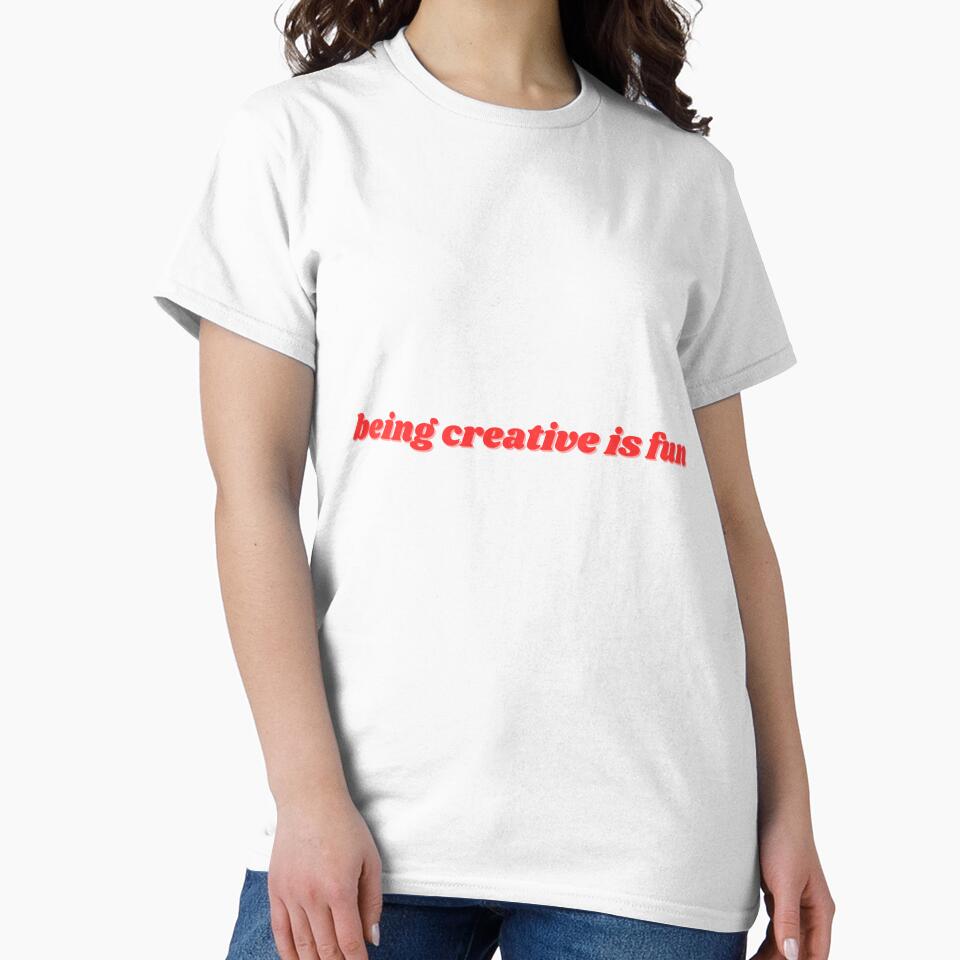 being creative is fun, red by ChiWellness Shop
