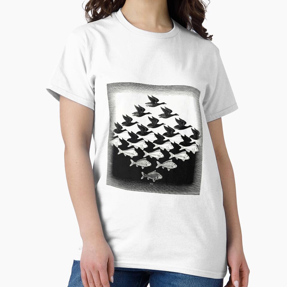 MC Escher Sky And Water by SummerlandsArt