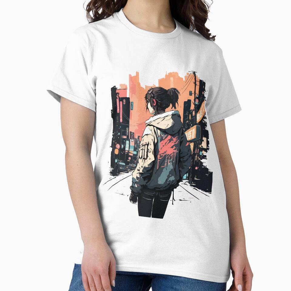 Japanese Street Cyberpunk Tokyo Streetwear by vectrus