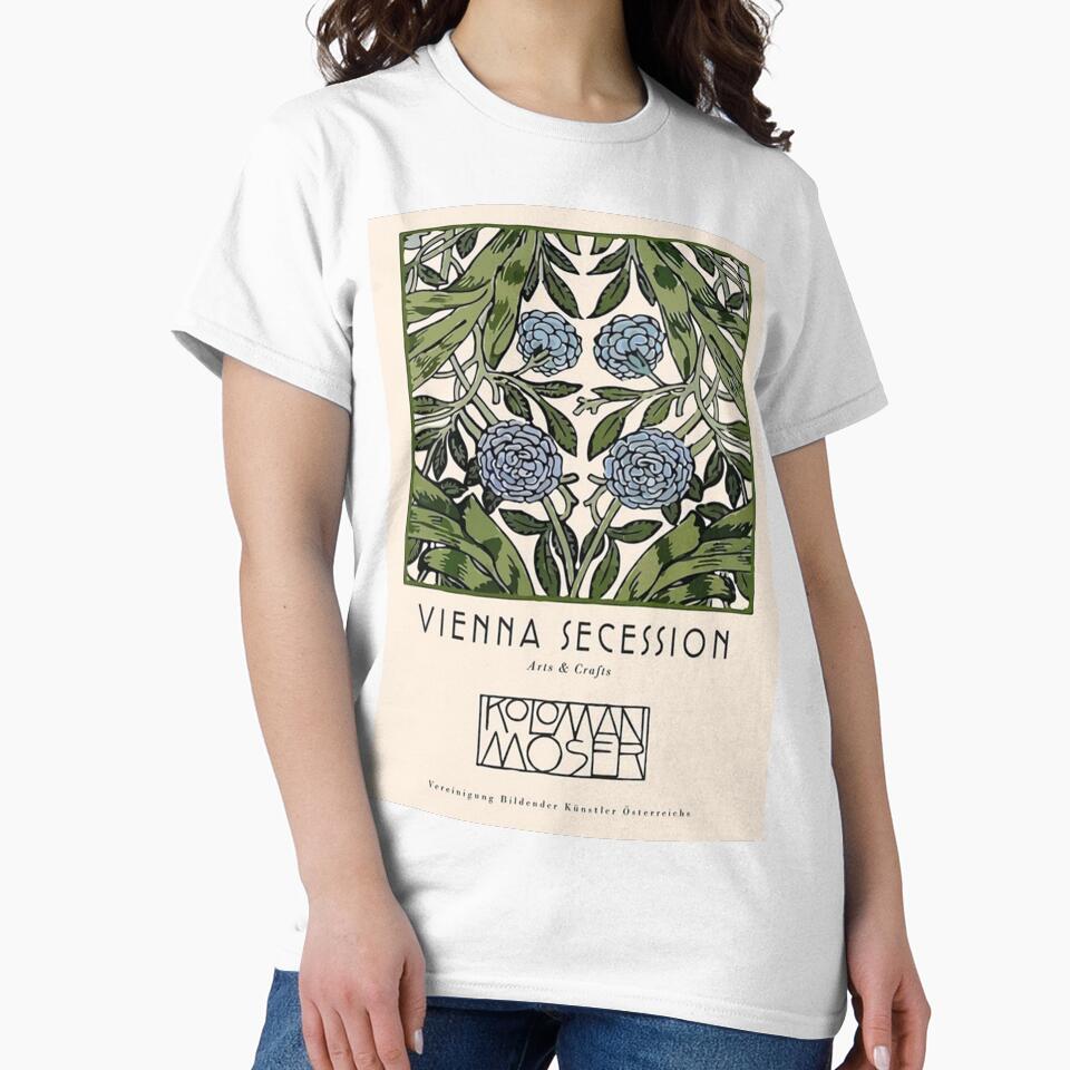 Vienna Secession Flower Market Poster by irishloore