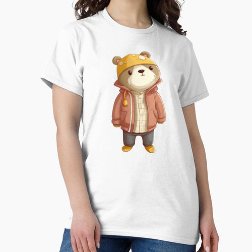 A cute teddy bear wearing street fashion by AestheticsArt81