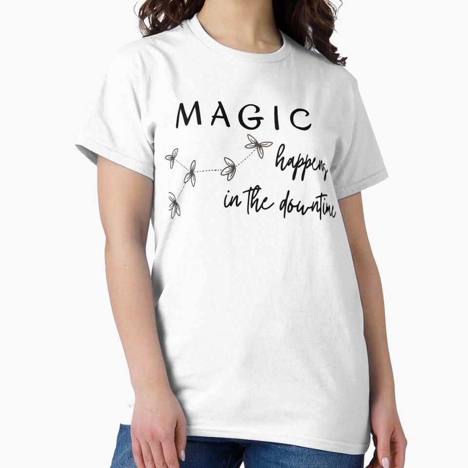 Magic in Downtime Long Sleeve T-Shirt by looftsggow