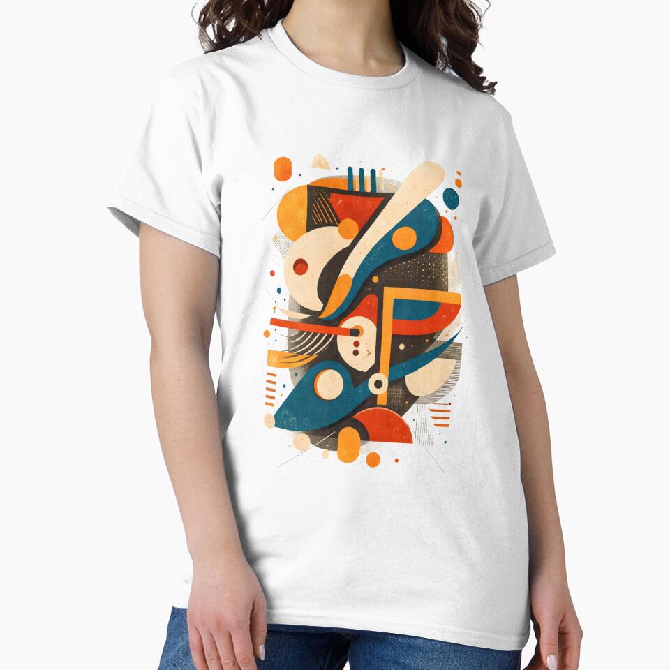 Abstract Geometric Bauhaus Style Art Design by CULTWEAR SOCIETY