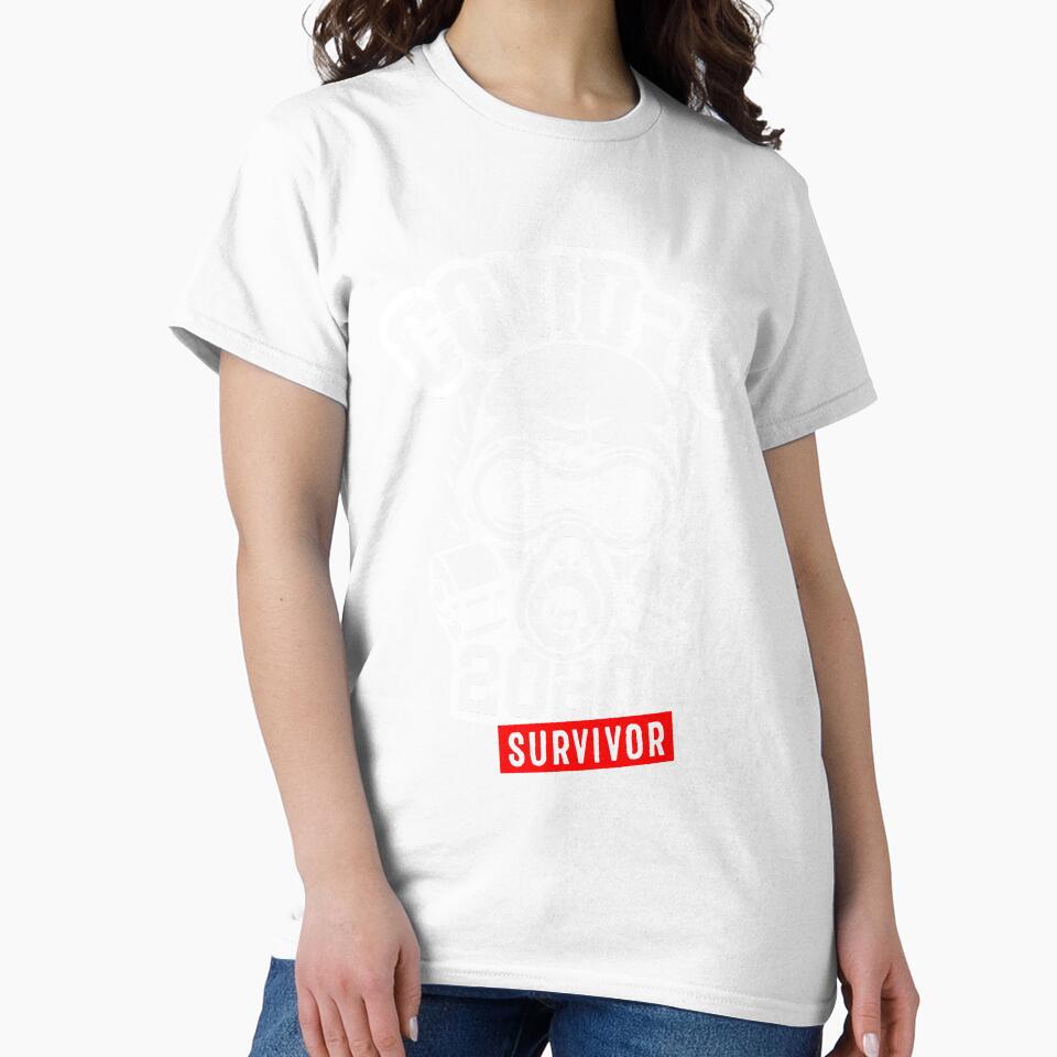 Pandemic Covid 19 Survivor Slim Fit Idea For Men Simple Graphic Women Trending by GTEWA