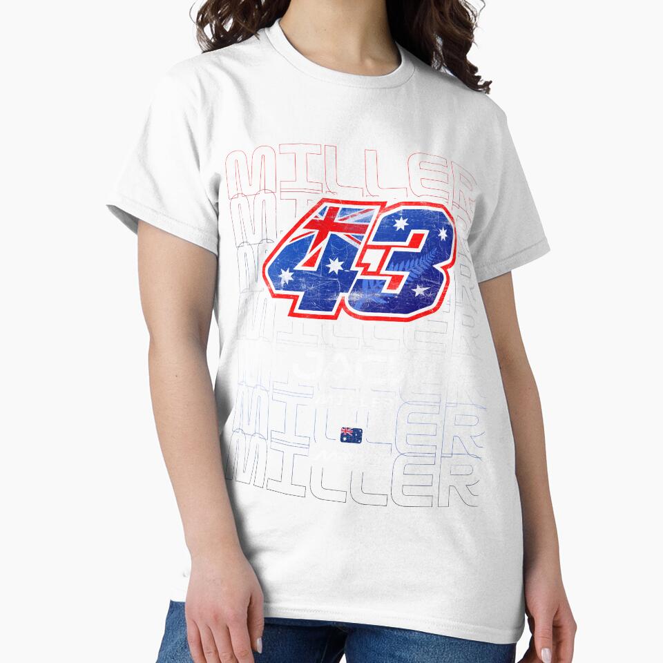 Jack Miller Number 43 MotoGP Australia Prima Pramac Yamaha by Stotee