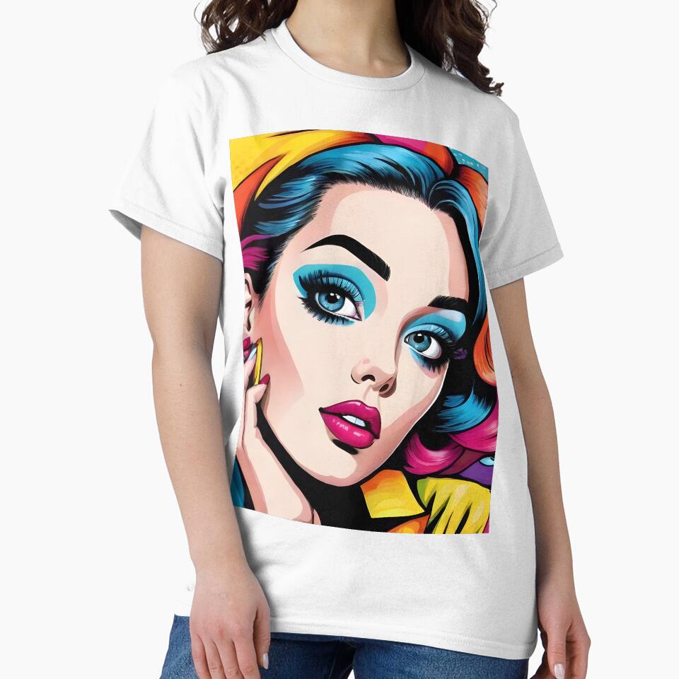 pop art style design by aledfychan