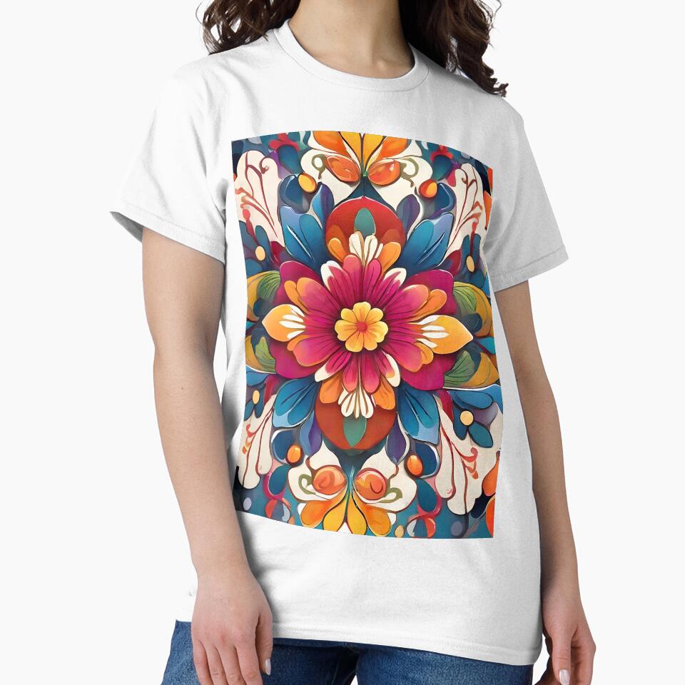 a beautiful flower pattern by aledfychan