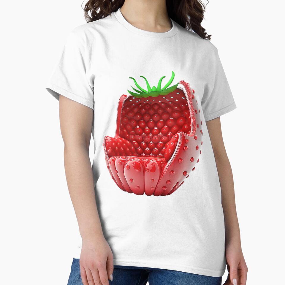 Futuristic Strawberry Chair Design by T3goods