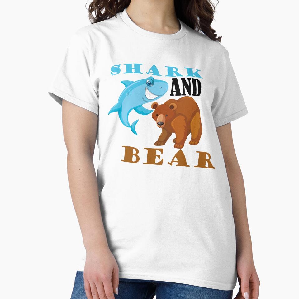 Fierce Shark and Bold Bear by Abderraim