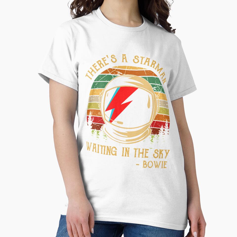 Classic There's a starman waiting in the sky by Adrian-Powell