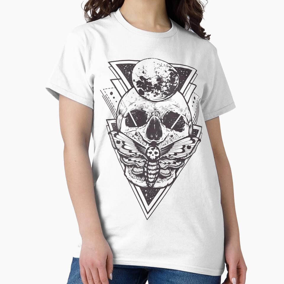 Skull T-Shirt Adults by Ryuk_Ironside13