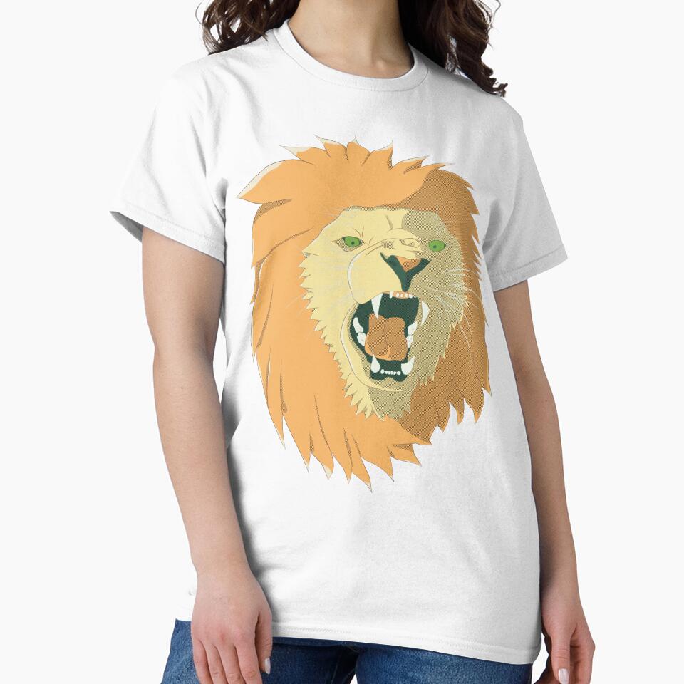 Lion's Roar in Pop Art Style by Black Bronze Media