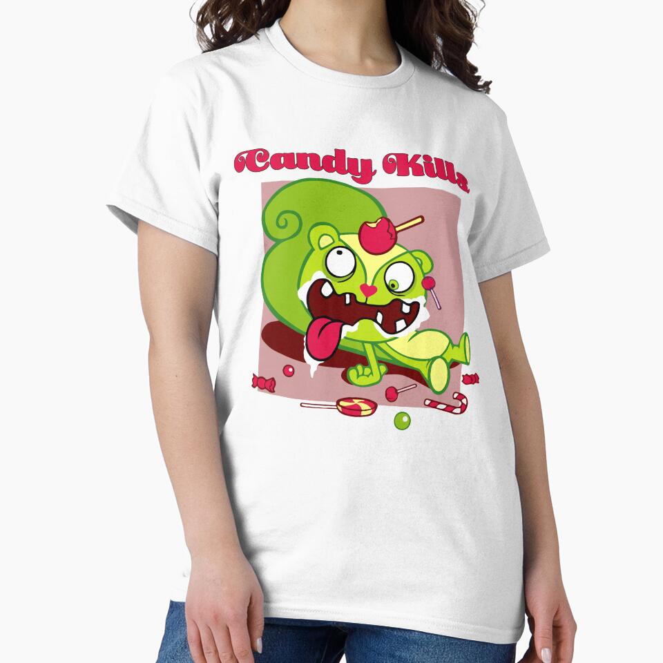 Happy Tree FRIENDS & ANIMATION sugar rush Lover Funny Horror Cartoon SWEATSHIRT, Unisex Trending Crewneck Humor sweatshirt by freddy salamanca