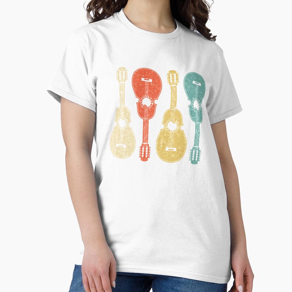 Cuatro De Puerto Rico Vintage Music Instruments by inkedtee