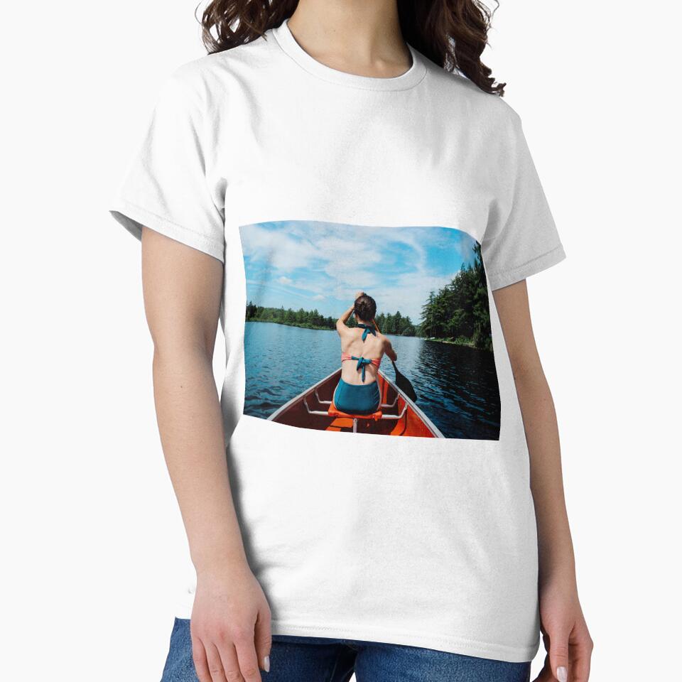 Woman Canoeing by FindYouByZ
