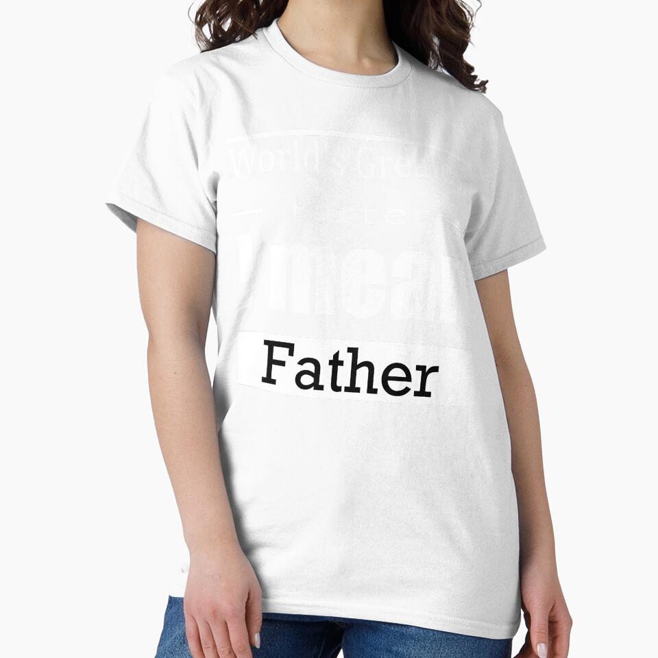 World's Greatest Farter I mean Father Slim Fit T-Shirt by TeeFleet Noble